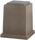 Large/Adult 225 Cubic Inch Windsor Elite Walnut Cultured Granite Cremation Urn