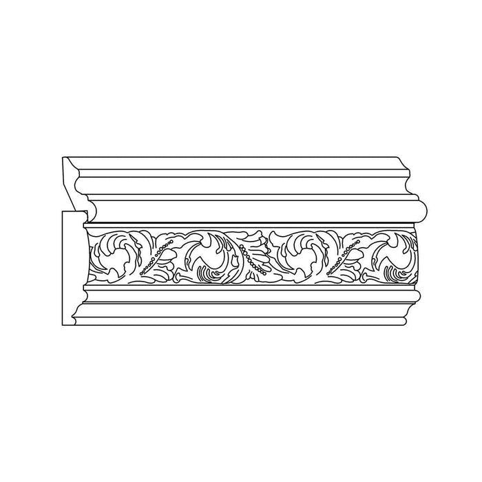 LCD - PM500, FR8921, 5 1/2"h x 1 1/8"d LCD Chairrails White River Hardwoods