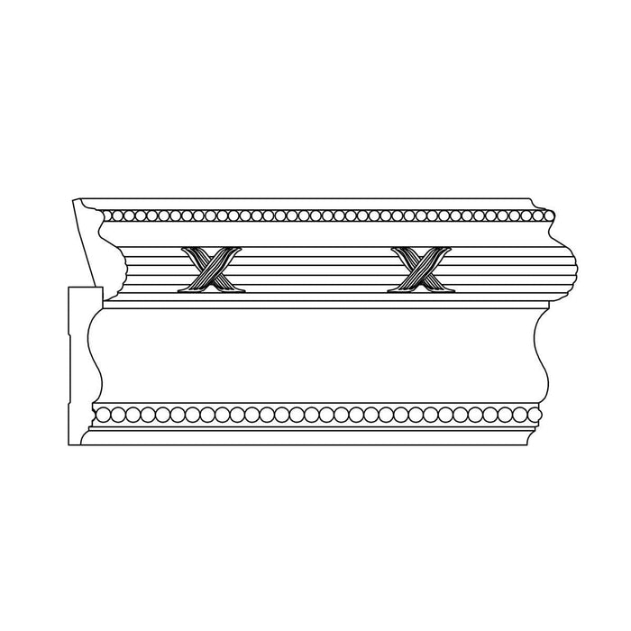 LCD - PM8569, CA8338, 5 3/4"h x 1 3/8"d LCD Chairrails White River Hardwoods