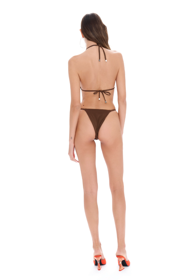 Lia Brown Bikini Bottom