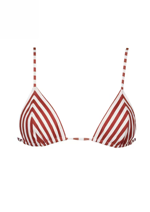 LIRI TOP - RUSSET STRIPES