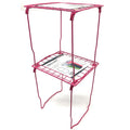 Lockermate Lockermate Stac-A-Shelf Pink 2 Piece