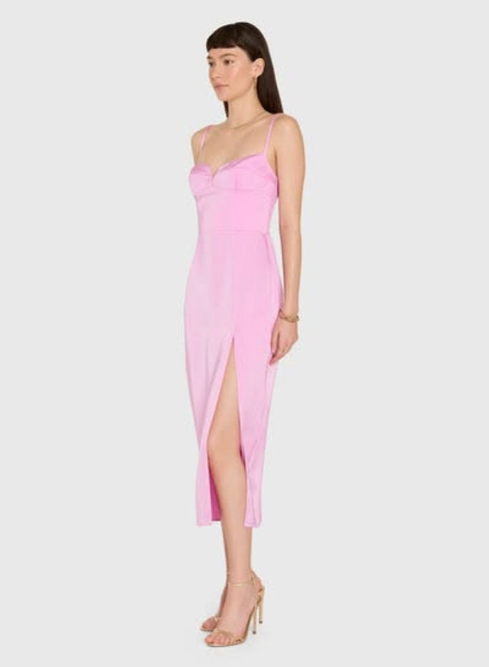 Lyra Midi Dress - Azalea