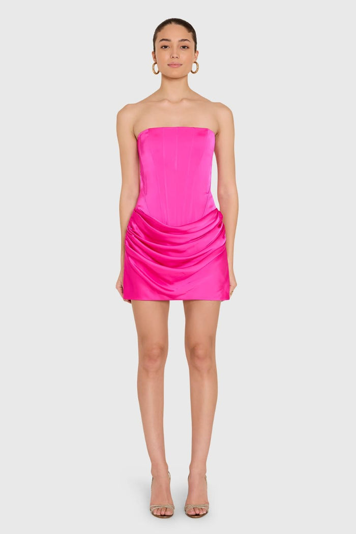 Mariah Dress - Hot Pink