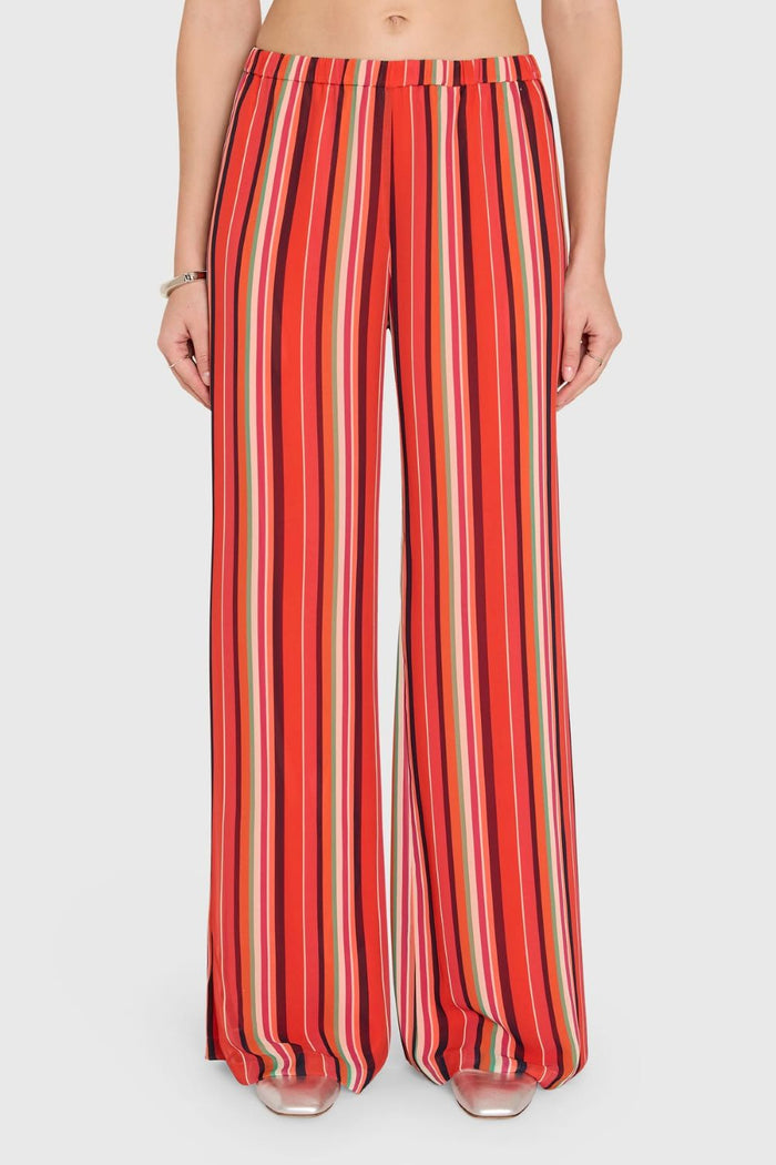 Mariko Pants - Soleil Stripes Print