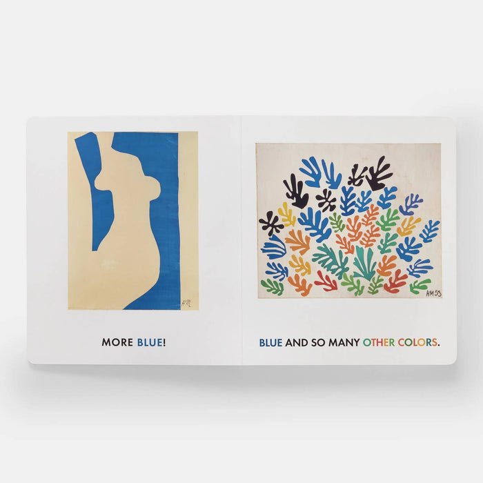 Matisse "Blue & Other Colors" Childrens Board Book
