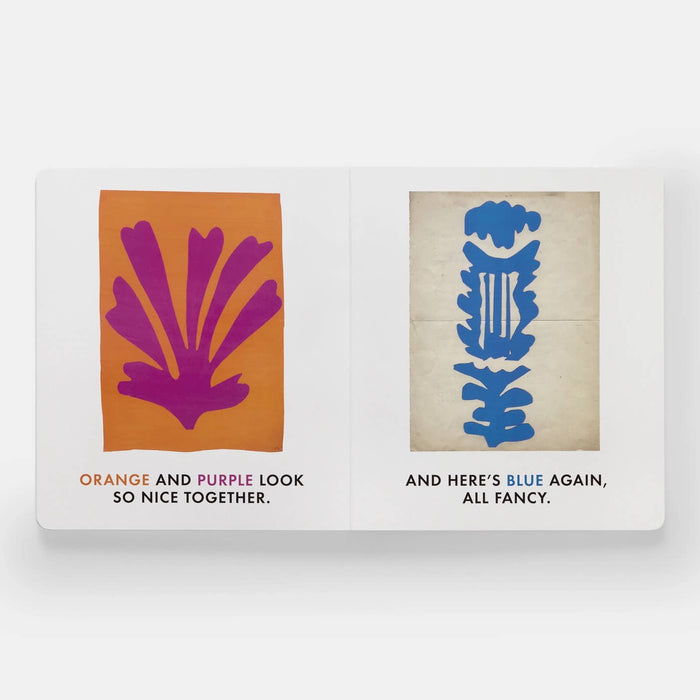 Matisse "Blue & Other Colors" Childrens Board Book