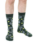 Men's Bamboo Crew Socks -Tennis