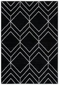 BLACK / IVORY / RECTANGLE / 2' x 3'