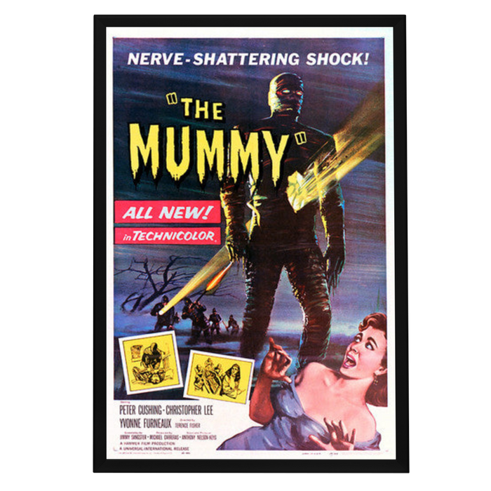 "Mummy" (1959) Framed Movie Poster