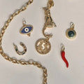 Italian Horn Charm for Jewelry