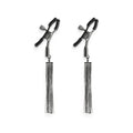 Bound Nipple Clamps D2 - Gunmetal Silver