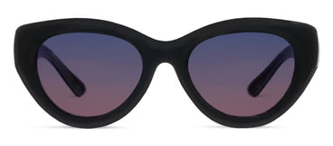 Peepers Polarized Sunglasses -Sunday Scaries Black