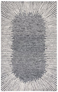 BLACK / IVORY / RECTANGLE / 2' x 3'