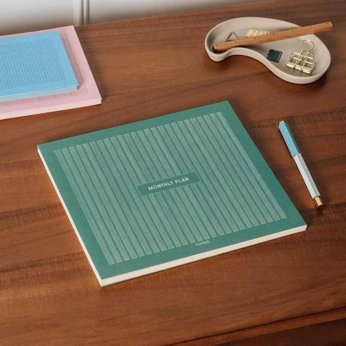 Office Supplies Monthly Planner Pad