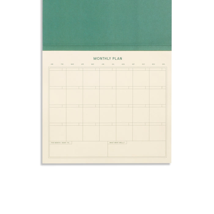 Undated Blank Monthly Planner by Papier