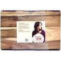 Rachael Ray 50797 Pantryware Wood Cutting Board / Wood Serving Board - 17 Inch X 12 Inch,, Brown