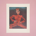 Rare Vintage 1950s Chaïm Soutine "The Pageboy" Portrait Swiss Art Print