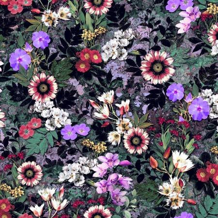 RJ60331-ES3D Reverie Floral Fantasy - Evening Shade
