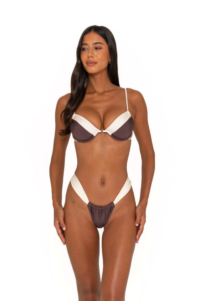 SHERIDAN TOP - MOCHA