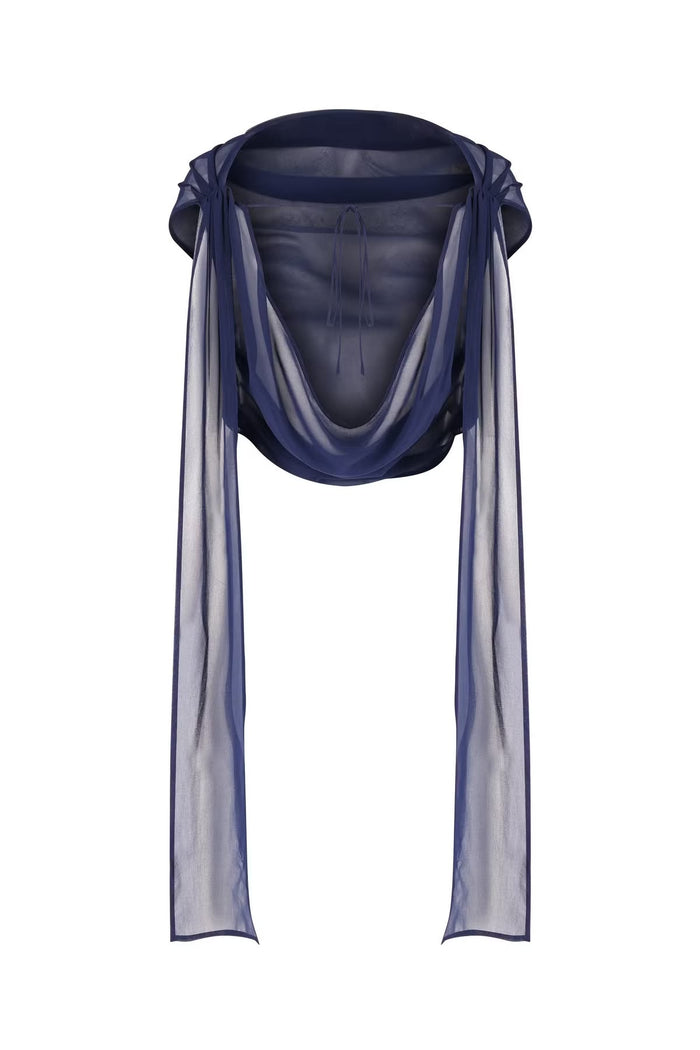 Shir Top - Indigo