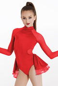 SM/MD Long Sleeve Back Bustle Leotard (used)