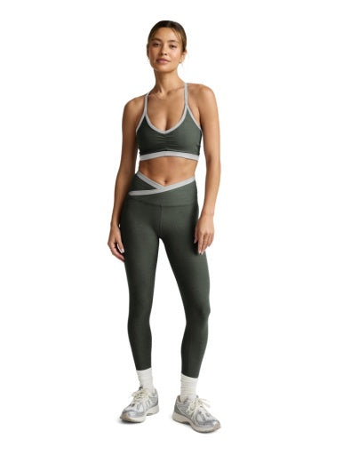 spacedye outlines high waisted midi legging