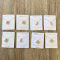 Sparkle Bubble Letter Gold Necklace - Lyla's: Clothing & Gifts - Online and Rockwall Texas Boutique