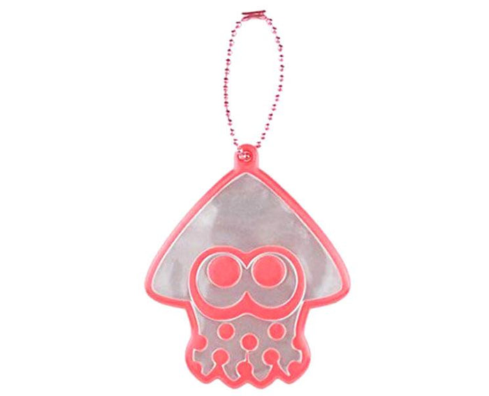 Splatoon 2 Inkling Reflector Keychain (Neon Pink) Anime & Brands Sugoi Mart