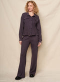 Sundry Cargo Jacket in Washed Black