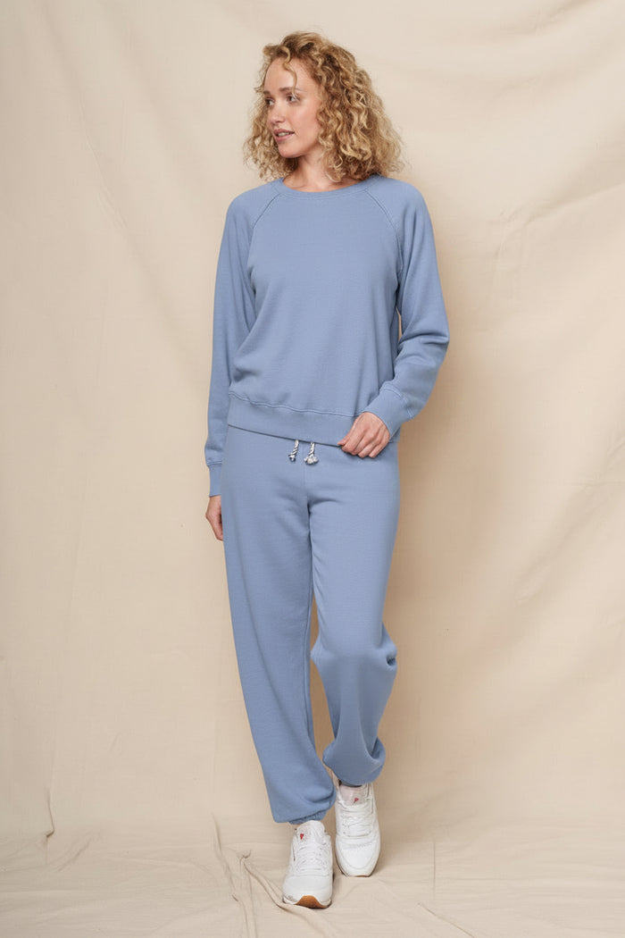 Sundry Raglan Sweatshirt in College Blue