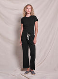 Sundry Shrunken Tee in Black