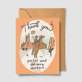 Thank You Postal Workers Card