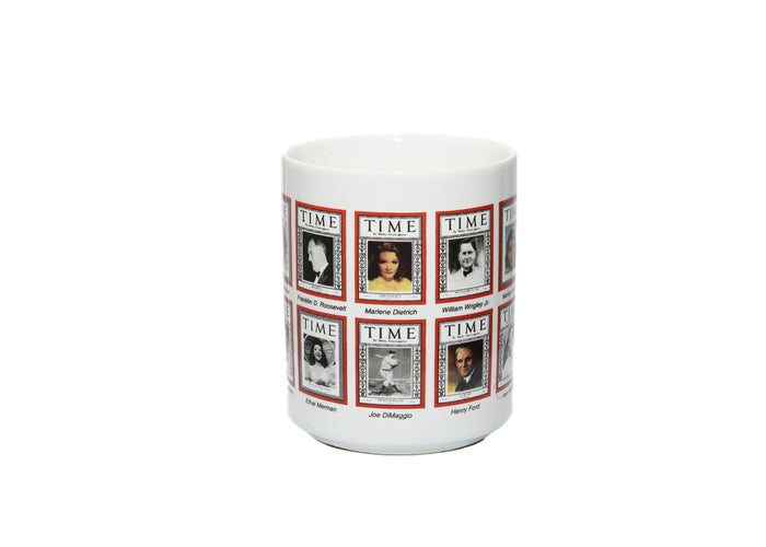 Time Magazine Famous Faces  Coffee Cup