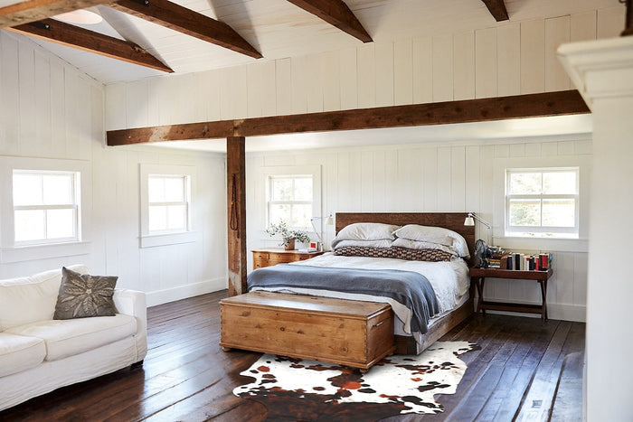 Tricolor Cowhide Rug #B6237