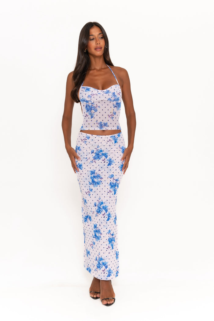 VERONA SKIRT - BLUEBELL
