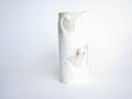 edgebrookhouse - Vintage 1980s Tall Ceramic Vase with Swan Design