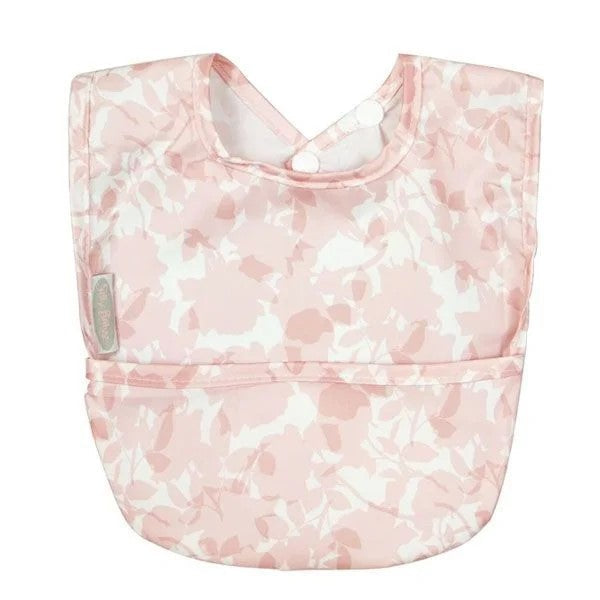 Wipe Clean Pocket Bib 3pk Girl